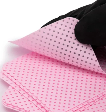 Blazinice bez vlakana 5×5 cm, roze – 540 komada – prikaz 2