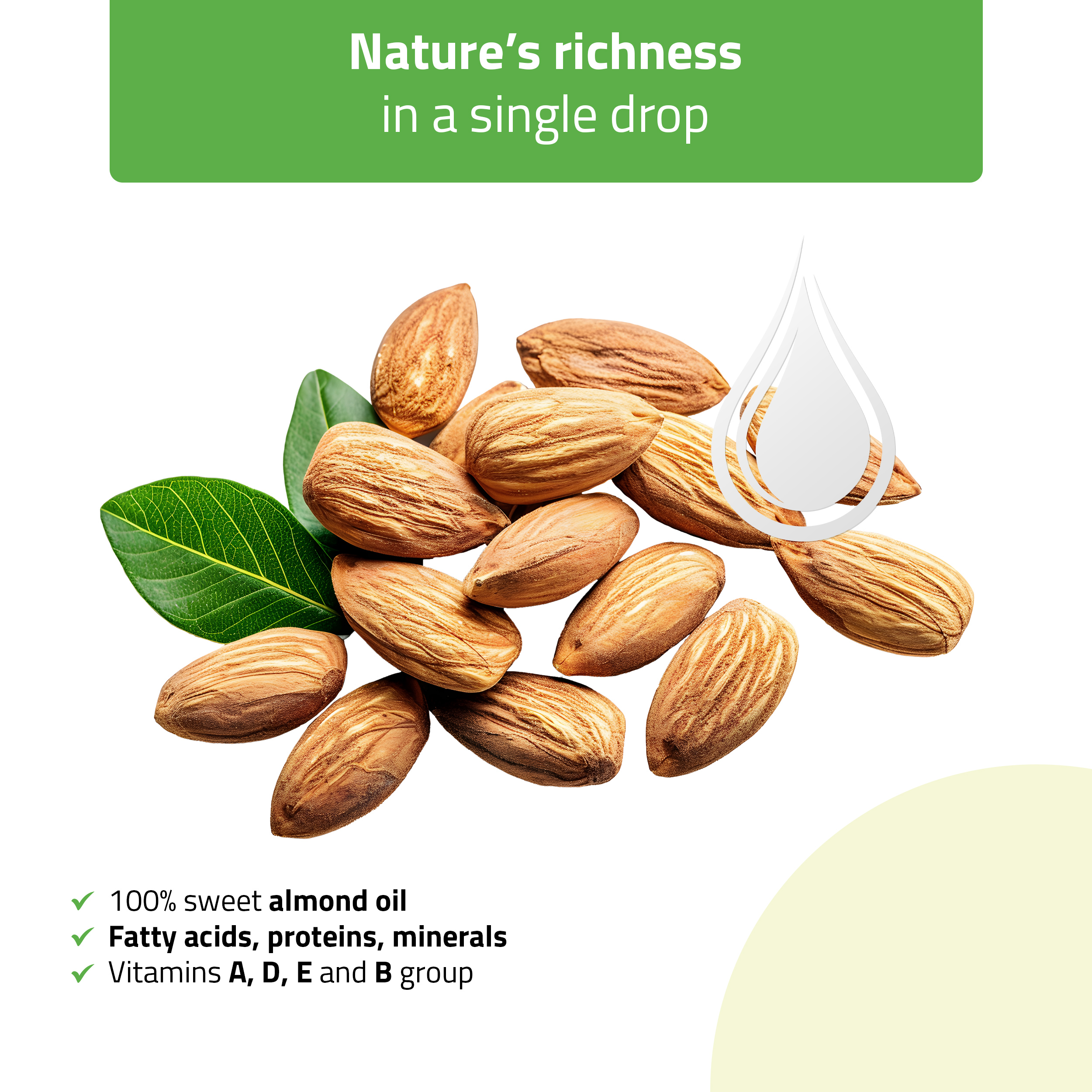 Ulje za masažu Sweet Almond, 500 ml - Slika 2
