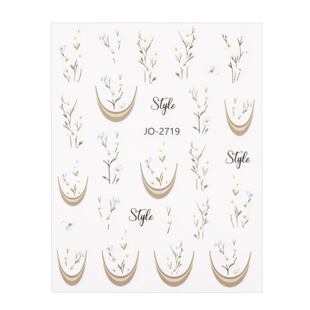 Samoljepljive naljepnice Flower art – prikaz 2