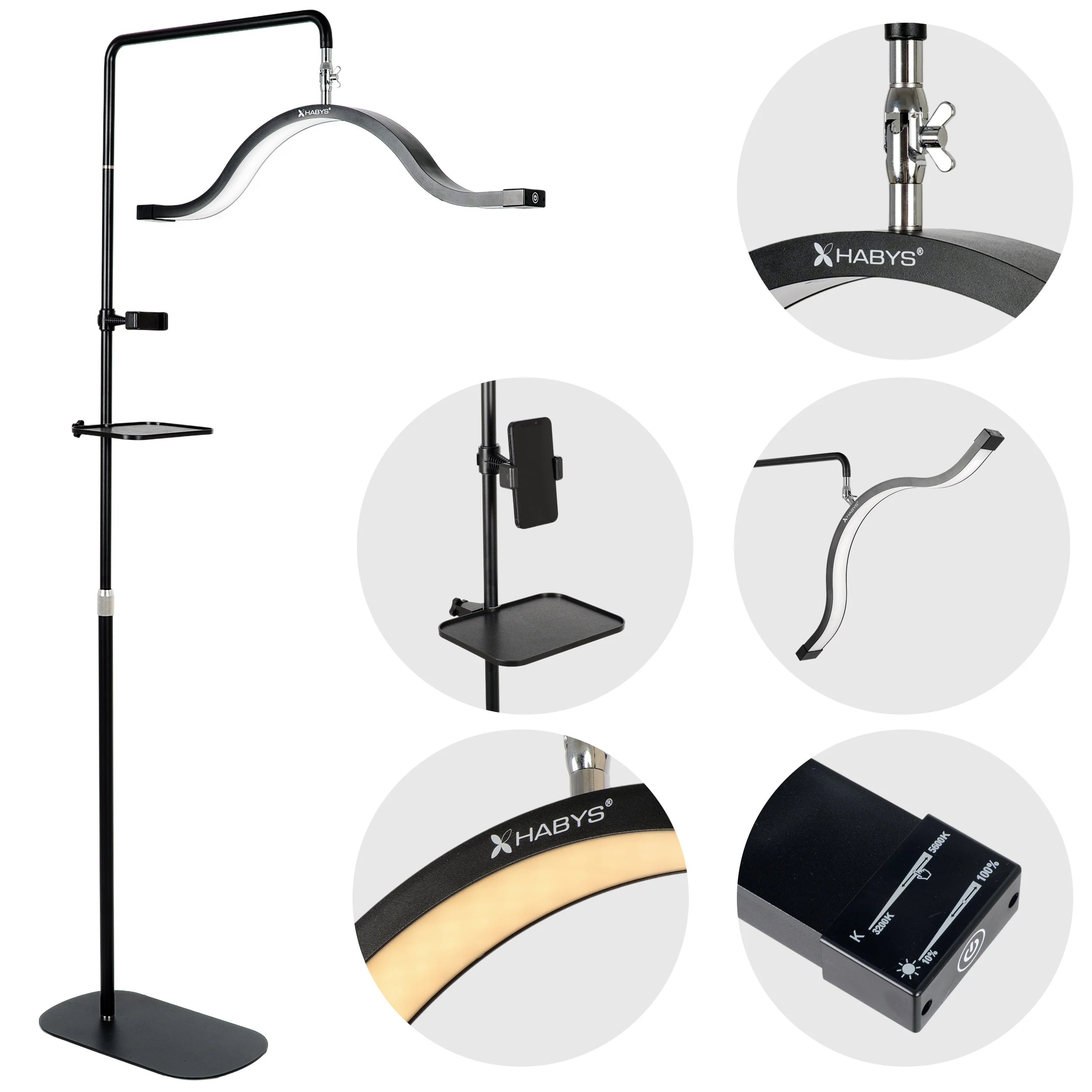 Vena Black radna lampa