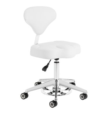 Kozmetička stolica Azzurro 156-F – bijela