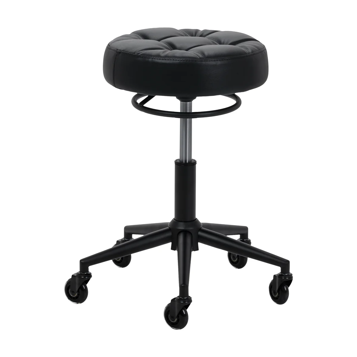 Frizerska radna stolica D054 – crna – prikaz 2