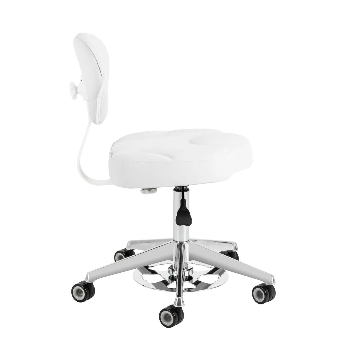Kozmetička stolica Azzurro 156-F – bijela – prikaz 4