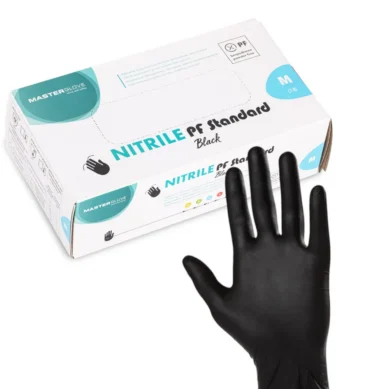 Nitrilne rukavice Master Black M