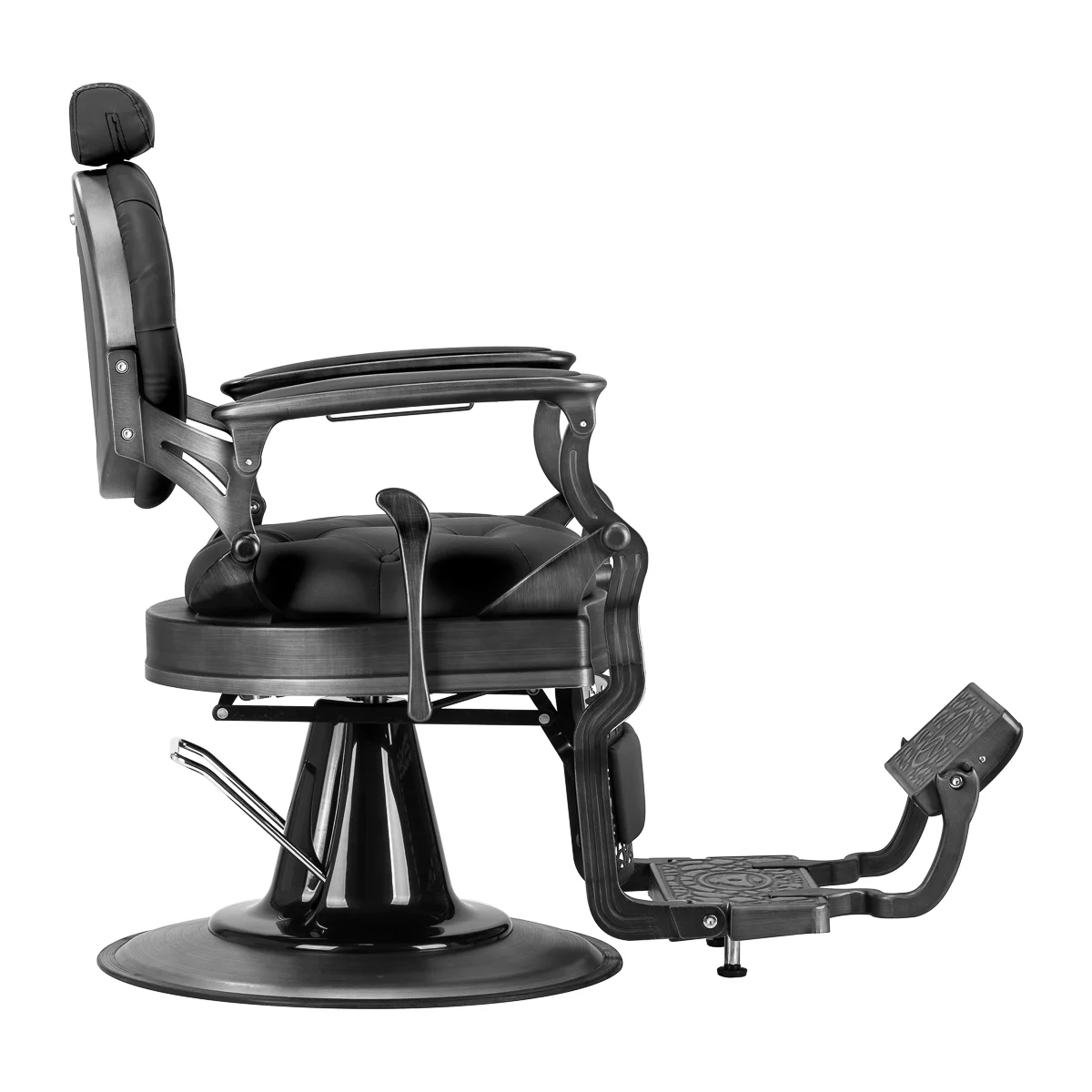 Brijačka stolica Niccolo Black – prikaz 4