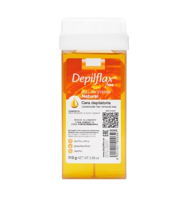Depilflax 100 prirodni vosak za depilaciju u patroni 110 g