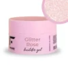 Glitter rose - builder gel