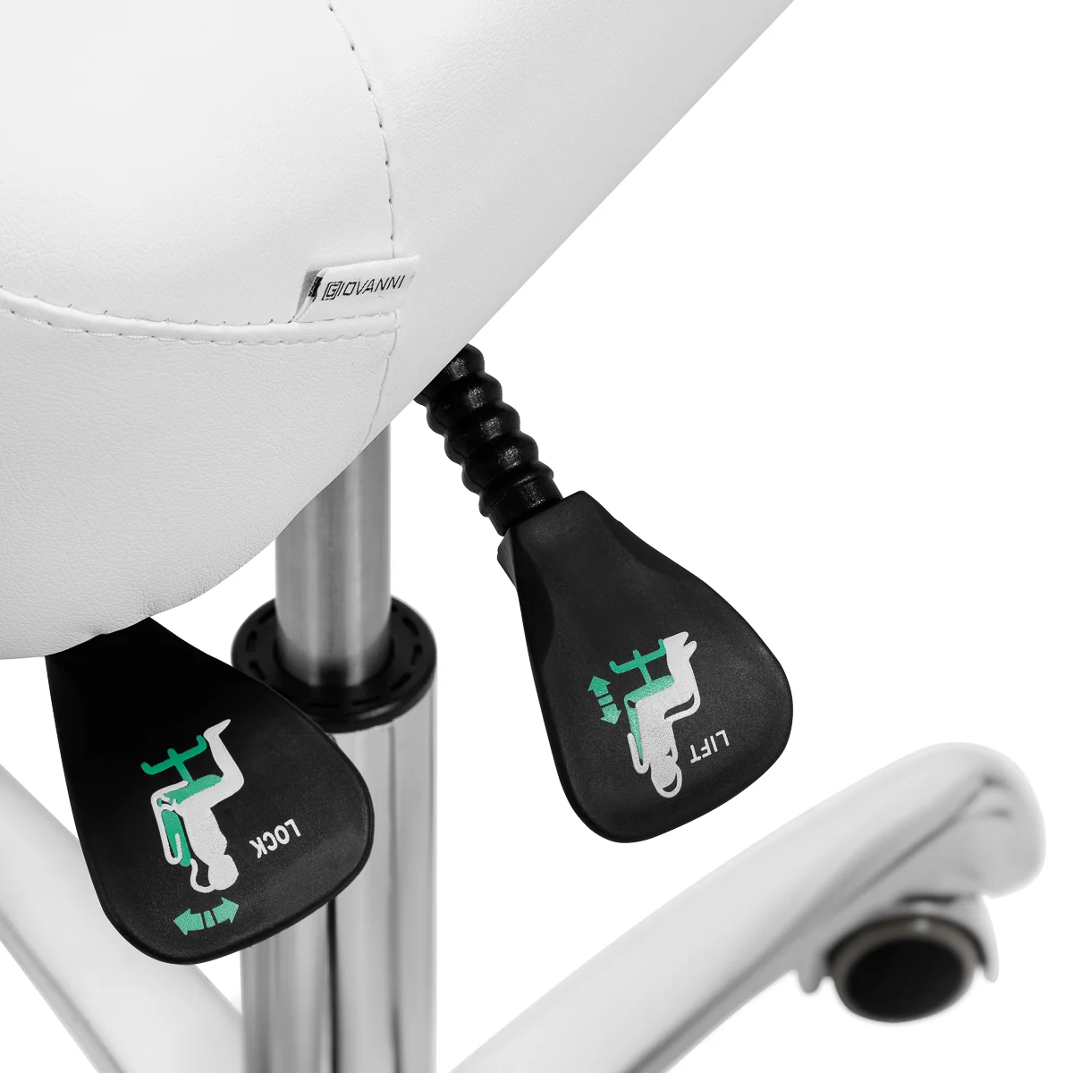 Kozmetička stolica 1005 White – prikaz 7
