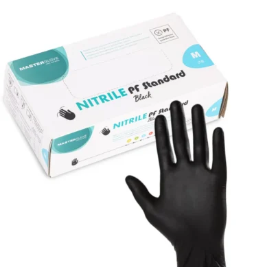 Nitrilne rukavice Master Black M