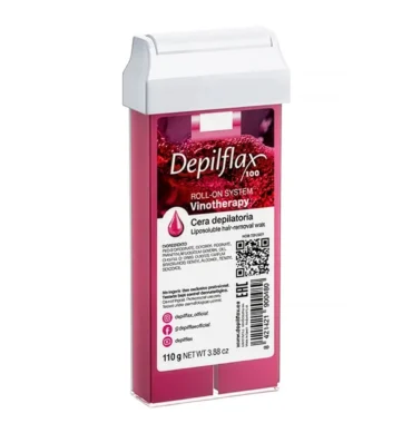 Vosak za depilaciju Depilflax 100 Vinotherapy roll-on, 110 g