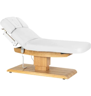 Električni kozmetički krevet Sillon Relax, bijeli – prikaz 2