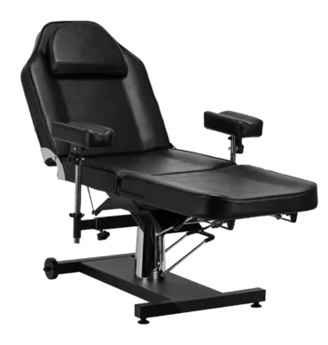 Hidraulična stolica za tetoviranje Pro Ink 322F, crna – prikaz 2